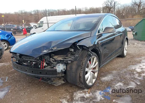 2016 Tesla Model X 75D/P100D/P90D из США, поврежденный, VIN 5YJXCBE44GFS00307